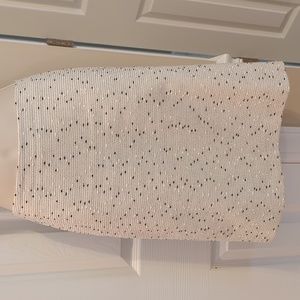 TALBOTS Black and White Skirt